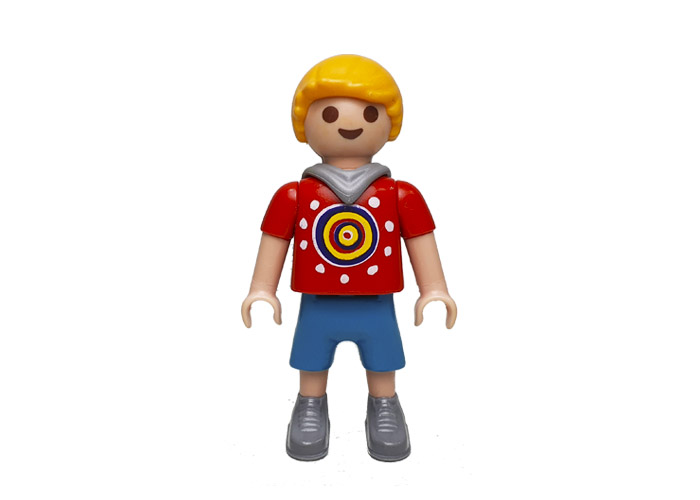 Artículo de Playmobil, Niño Camiseta Roja
