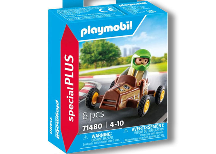 Artículo de Playmobil, Niño con kart