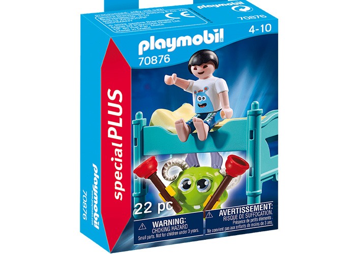 Artículo de Playmobil, Niño con pequeño monstruo