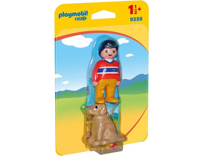 Artículo de Playmobil, Niño con perro