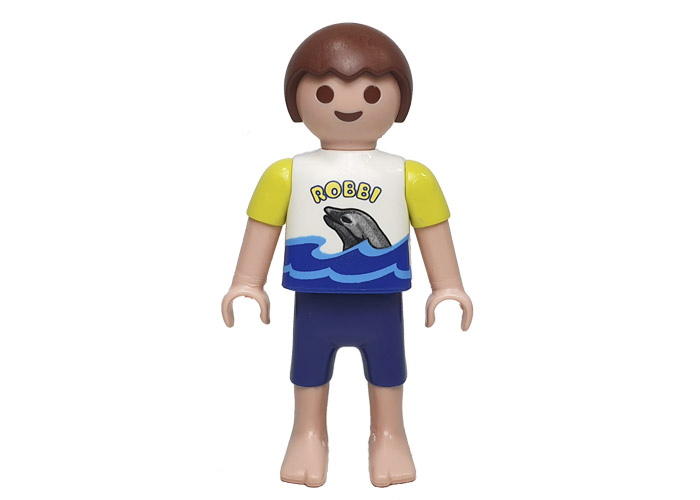 Artículo de Playmobil, Niño Robbi camiseta delfin