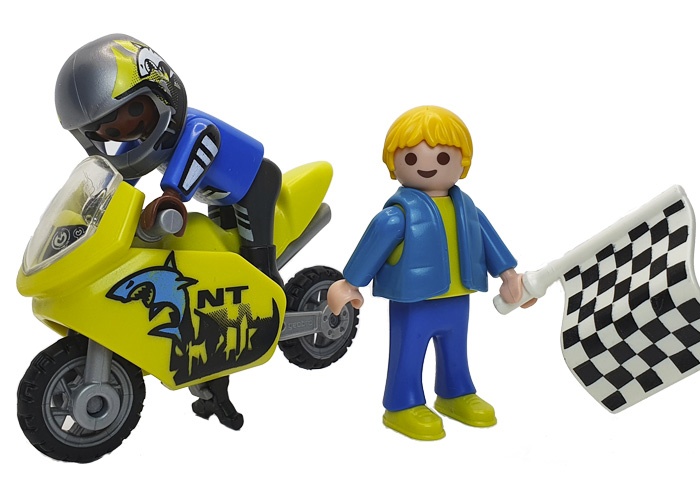 Artículo de Playmobil, Niños con minimoto v2