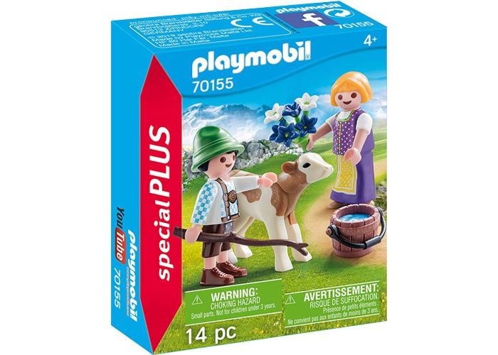 Artículo de Playmobil, Niños con ternero