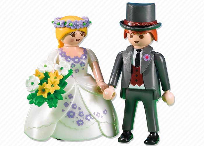 Artículo de Playmobil, Novios de Boda Victoriano