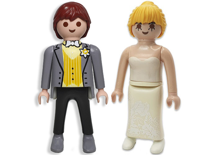 Artículo de Playmobil, novios Pareja BASICOS V1