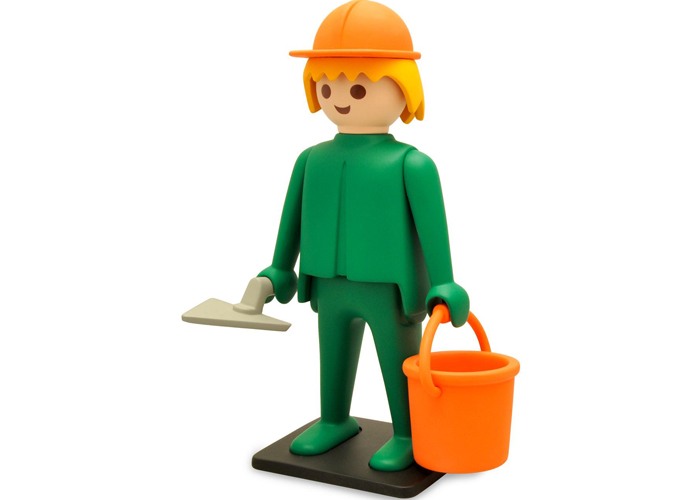 Artículo de Playmobil, Obrero Clasico Plastoy 25cm