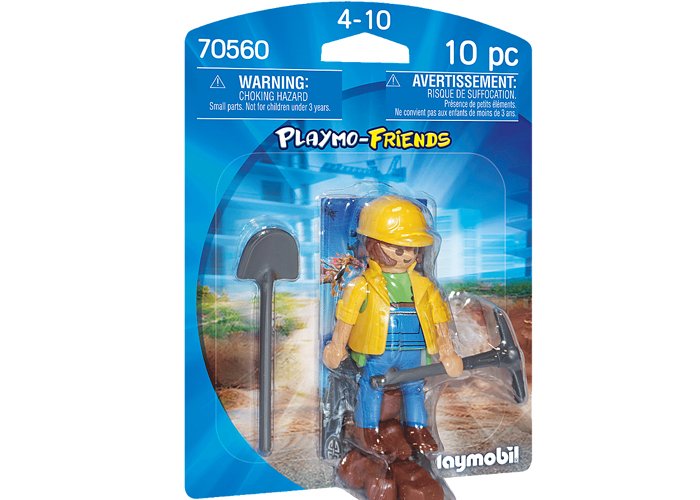 Artículo de Playmobil, Obrero Playmo-Friends