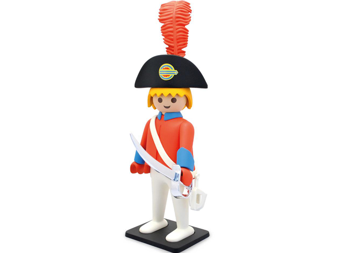 Artículo de Playmobil, Oficial de la Guardia Clasico Plastoy 25cm