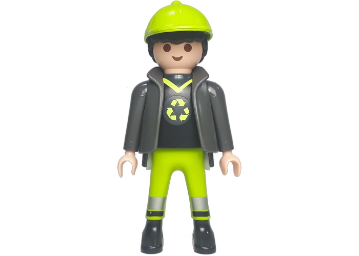Artículo de Playmobil, Operario Reciclaje Basuras