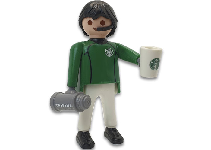 Artículo de Playmobil, Operario Starbucks Exclusivo