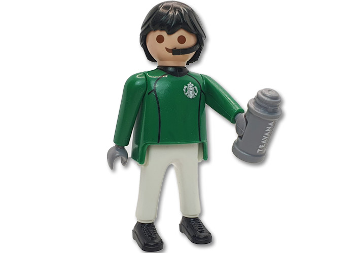 Artículo de Playmobil, Operario Starbucks Exclusivo V2