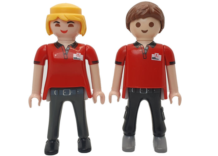 Artículo de Playmobil, Operarios Kaufland