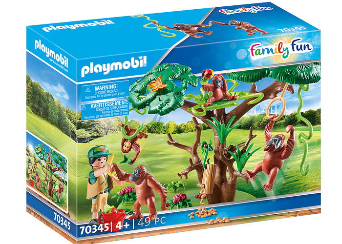 Artículo de Playmobil, Orangutanes en el arbol