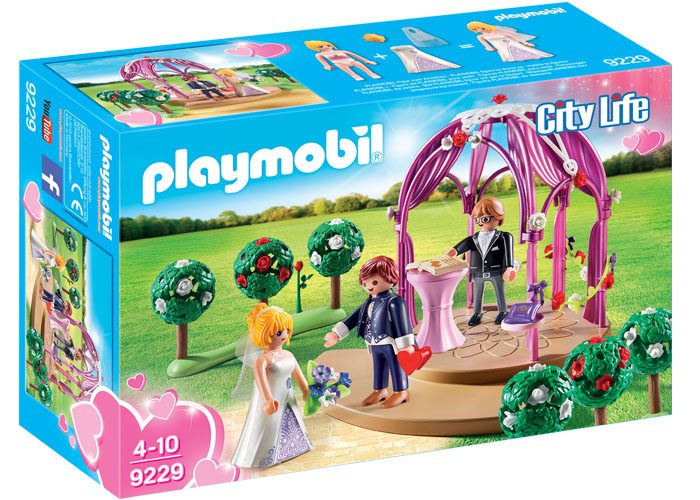 Artículo de Playmobil, Pabellón Altar de Boda Novios