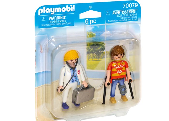 Artículo de Playmobil, Paciente y Medico