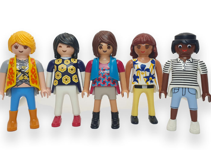 Artículo de Playmobil, Pack 5 chicas City Life