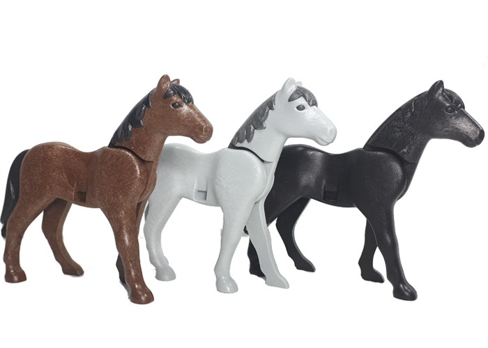 Artículo de Playmobil, Pack Caballos 3 Uds