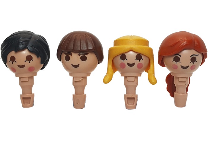 Artículo de Playmobil, Pack Cabezas CHICAS