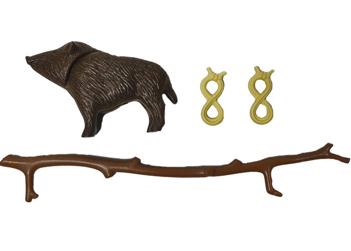 Artículo de Playmobil, Pack Cazadores Jabalí