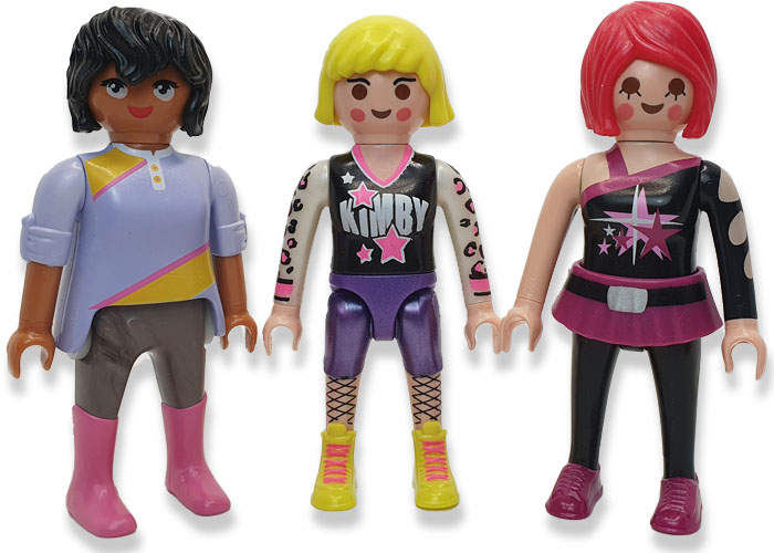Artículo de Playmobil, Pack Chicas Pelo Color