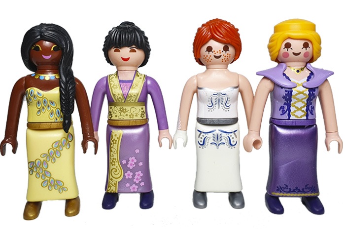 Artículo de Playmobil, Pack Cuatro Princesas basicas