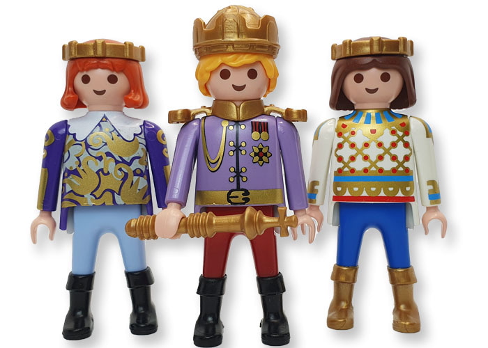 Artículo de Playmobil, Pack de tres Príncipes