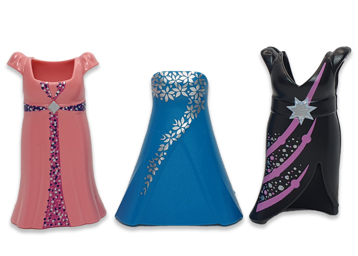 Artículo de Playmobil, Pack de tres vestidos