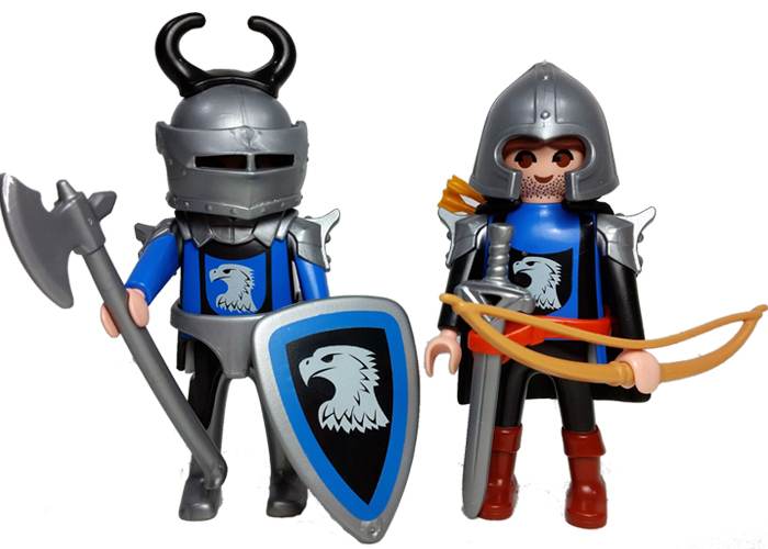 Artículo de Playmobil, Pack Dos Caballeros del Aguila