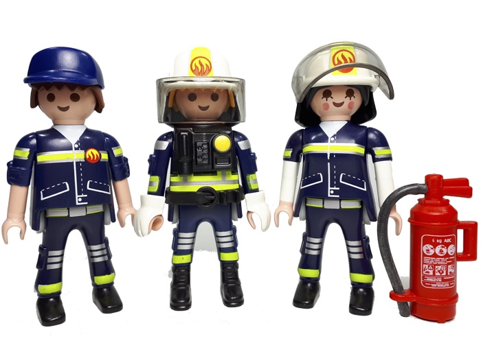 Artículo de Playmobil, Pack Figuras Bomberos