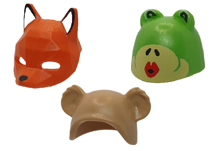 Artículo de Playmobil, Pack Máscaras figura adulto