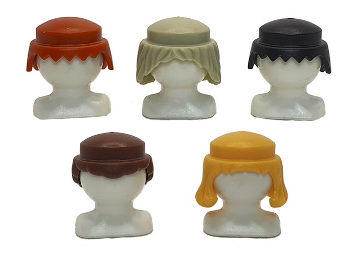 Artículo de Playmobil, Pack Pelos Chicos (5 uds)