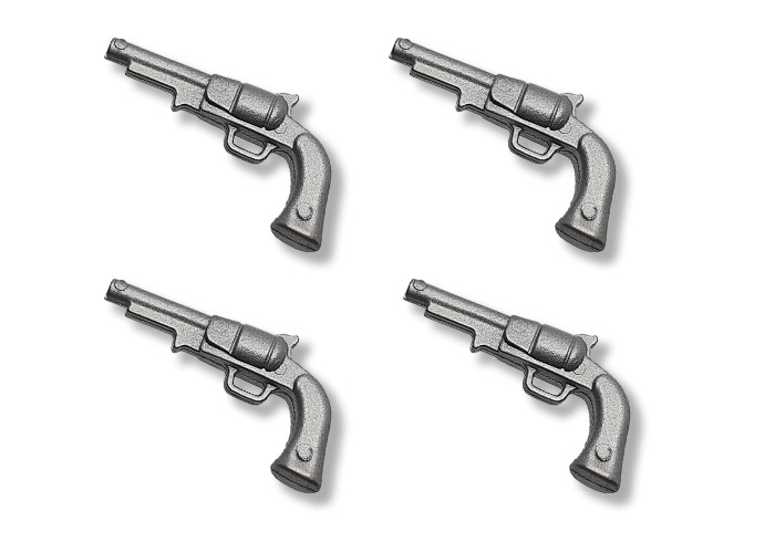 Artículo de Playmobil, Pack Revolver CLARO (x4)
