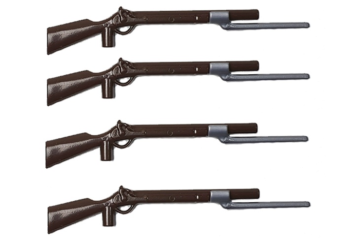 Artículo de Playmobil, Pack Rifles con bayoneta