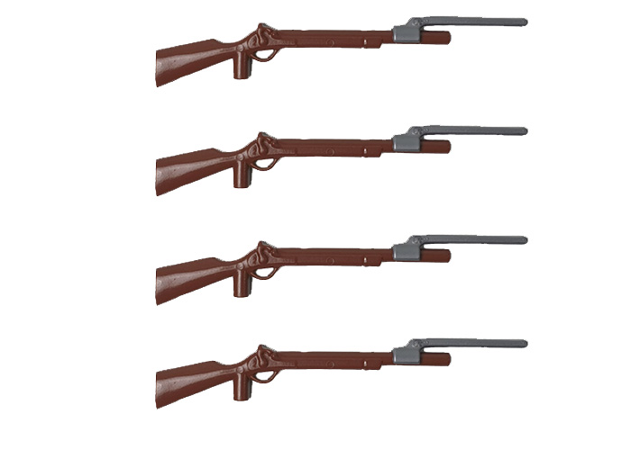 Artículo de Playmobil, Pack Rifles con bayoneta V2