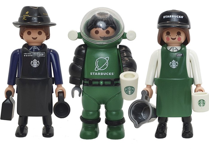 Artículo de Playmobil, Pack starbucks Figuras Exclusivas