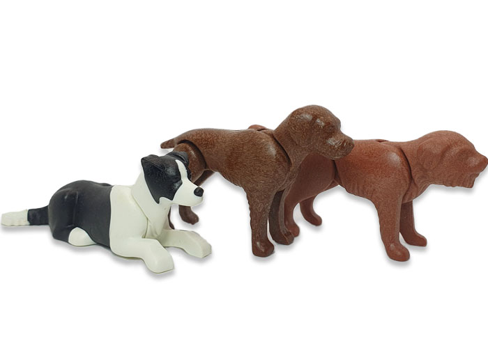 Artículo de Playmobil, pack tres Perros v2