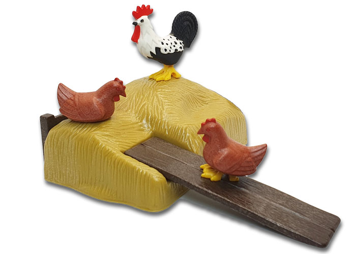 Artículo de Playmobil, Pajar con gallo