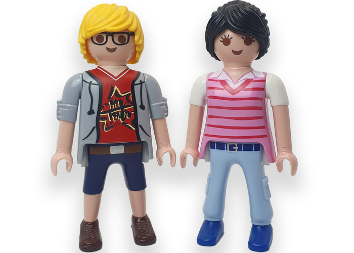Artículo de Playmobil, Pareja Chicos Jóvenes