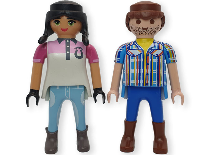 Artículo de Playmobil, Pareja Chicos Rancho