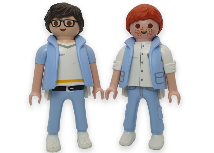 Artículo de Playmobil, Pareja Chicos Sanitarios