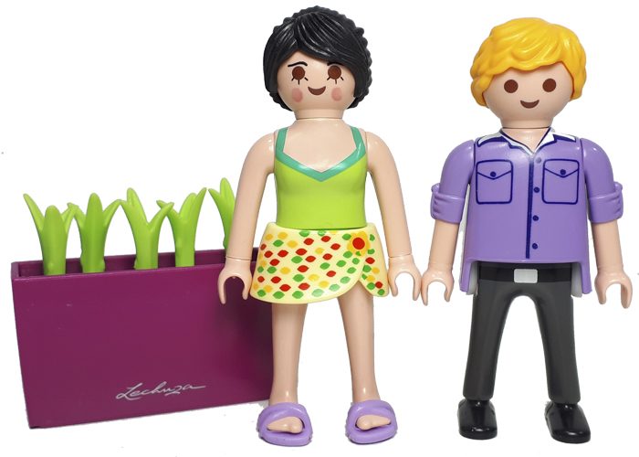 Artículo de Playmobil, Pareja City con macetero