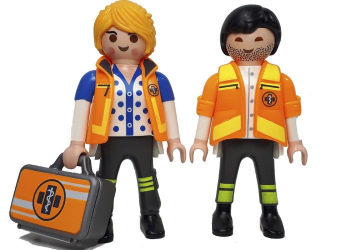 Artículo de Playmobil, Pareja Emergencias