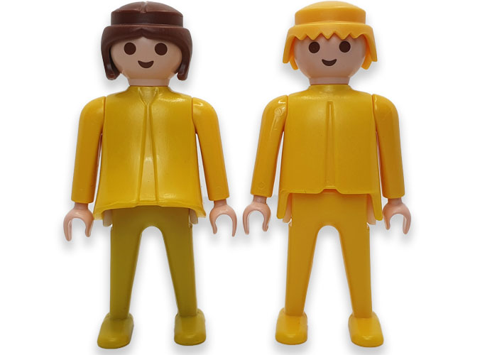 Artículo de Playmobil, Pareja Figuras Clásicas AMARILLAS
