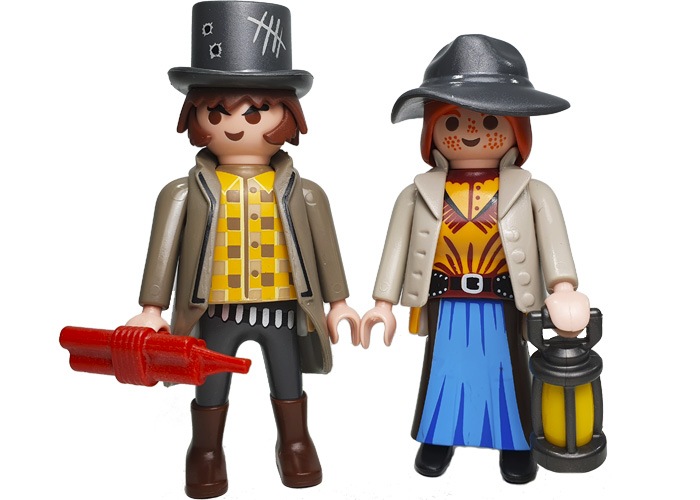 Artículo de Playmobil, Pareja Forrajidos Oeste
