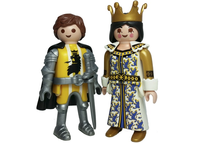 Artículo de Playmobil, Pareja Reyes Medieval