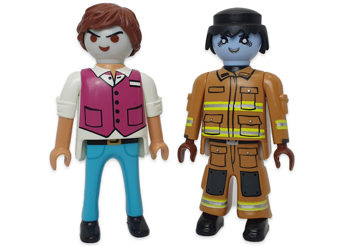 Artículo de Playmobil, Pareja Zombies de Ciudad