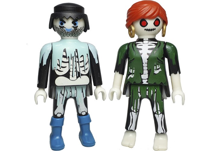 Artículo de Playmobil, Pareja Zombies Fantasmas
