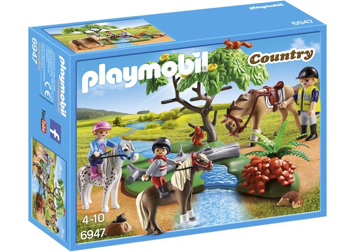 Artículo de Playmobil, Paseo de ponis en el campo