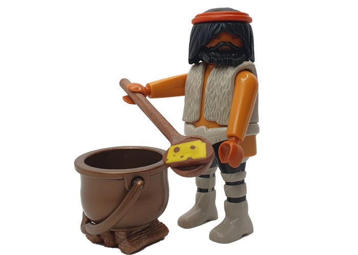 Artículo de Playmobil, Pastor cocinero con caldero