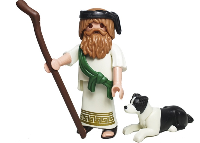 Artículo de Playmobil, Pastor con perro V2